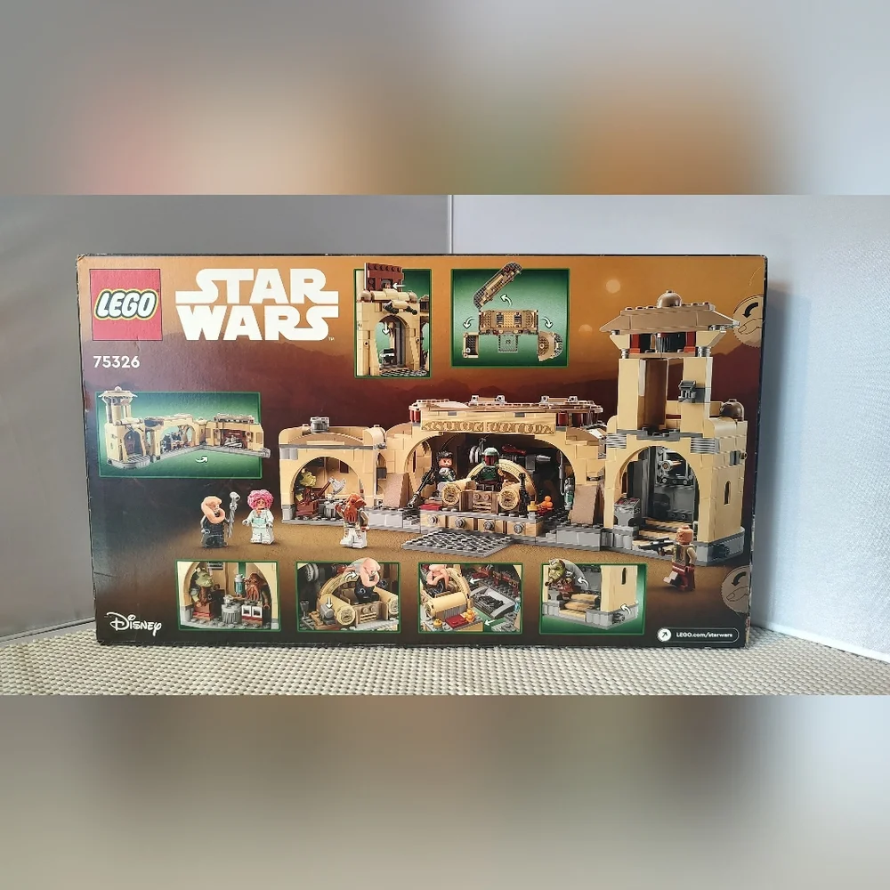 Lego Star Wars Boba Fett's Throne Room 75326 NWT Building Toy Set